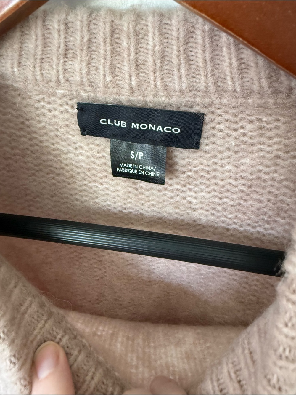 Club Monaco Cropped Relaxed Crewneck Size Small - Picture 6 of 8